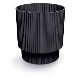 Virágcserép 200 Milly Round 195x210 mm szén Prosperplast