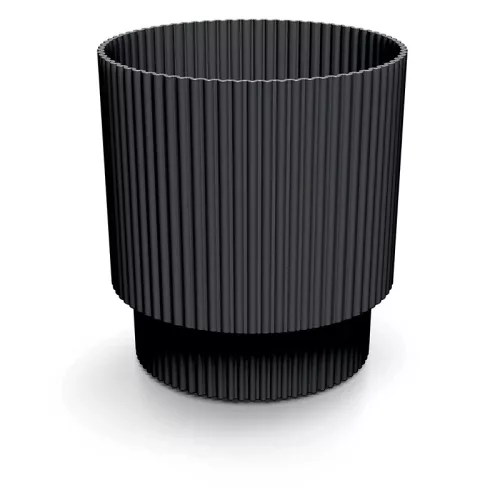 Virágcserép 200 Milly Round 195x210 mm szén Prosperplast