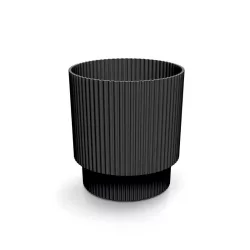   Virágcserép 200 Milly Round 195x210 mm antracit Prosperplast