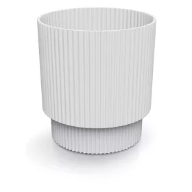 Virágcserép 200 Milly Round 195x210 mm fehér Prosperplast