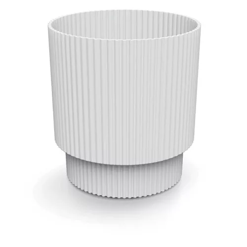 Virágcserép 200 Milly Round 195x210 mm fehér Prosperplast