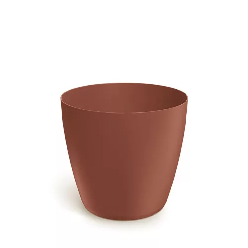 Virágcserép Mate 138x127 mm Téglavörös Prosperplast