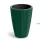 Virágcserép Oro High Round 390x550 mm fenyőzöld Prosperplast