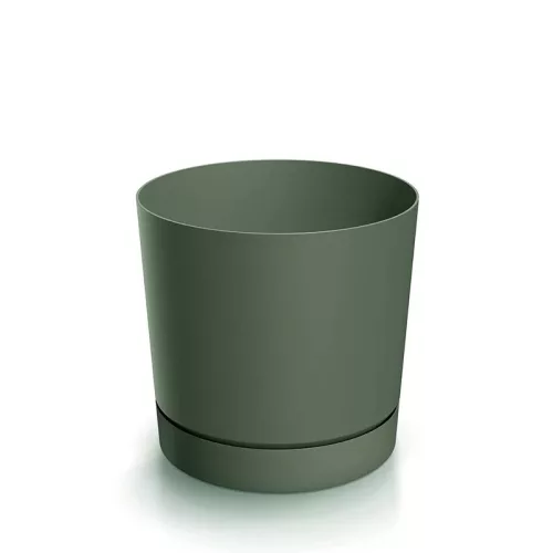 Virágcserép 199 x 196 mm fenyőzöld Tubo P Prosperplast