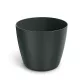 Virágcserép Regula 137x115 mm szén Prosperplast