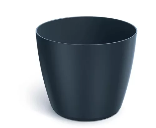 Virágcserép Regula 137x115 mm antracit Prosperplast