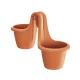 Virágcserép 463 mm Terrakotta RESPANA TWINS Prosperplast