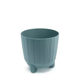   Virágcserép  3 lábon álló - skandináv kék- RYFO N 145x145mm
