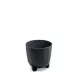 Virágcserép  3 lábon álló - antracit- RYFO N 145x145mm