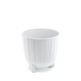 Virágcserép  3 lábon álló - fehér - RYFO N 145x145mm