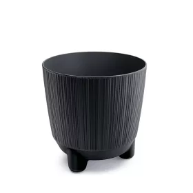Virágcserép  3 lábon álló -antracit- RYFO N 168x170mm