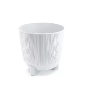 Virágcserép  3 lábon álló - fehér - RYFO N 168x170mm