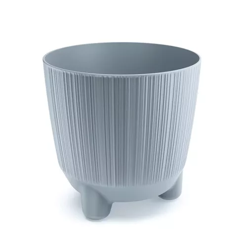 Virágcserép 200N 195x195x194 mm Világos szürke Prosperplast