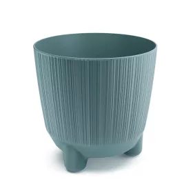   Virágcserép  3 lábon álló - skandináv kék- RYFO N 195x194mm