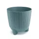 Virágcserép  3 lábon álló - skandináv kék- RYFO N 195x194mm