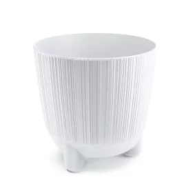 Virágcserép  3 lábon álló - fehér - RYFO N 195x194mm