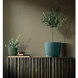   Virágcserép 90 Ryfo 107x107x91 mm Skandináv kék Prosperplast