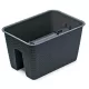 Virágcserép 396 mm Antracit RATOLLA SQUARE Prosperplast