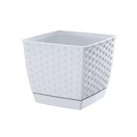 Virágcserép 165 mm Fehér RATOLLA square Prosperplast