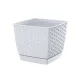 Virágcserép 165 mm Fehér RATOLLA square Prosperplast