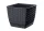 Virágcserép 220 x 189 mm Antracit RATOLLA square Prosperplast