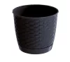 Virágcserép 145 mm Antracit RATOLLA round Prosperplast