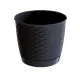 Virágcserép 165 mm Antracit RATOLLA round Prosperplast