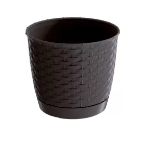 Virágcserép 220 mm Sötét barna RATOLLA round Prosperplast