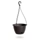 Virágcserép 217x142 mm Sötét barna RATOLLA ROUND W Prosperplast