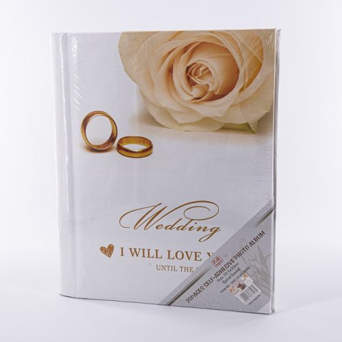 Esküvői fotóalbum 10 lapos öntapadós