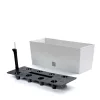 Virágcserép 800 mm Fehér Rato case Prosperplast