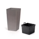 Virágcserép 240 x 450 mm Mokka Rato square Prosperplast
