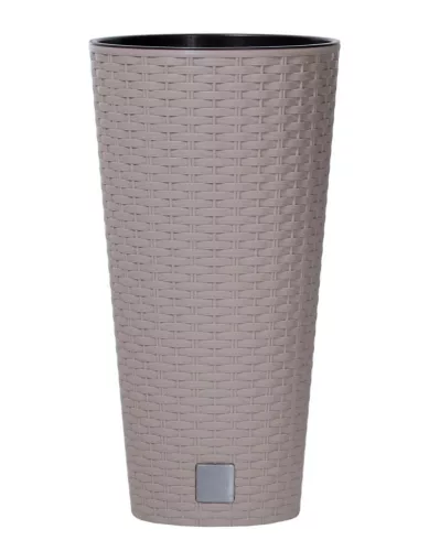 Virágcserép 200 mm Mokka Rato Tubus Prosperplast