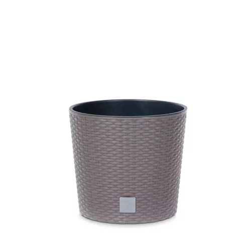 Virágcserép 200 x 190 mm Mokka RATO ROUND Prosperplast
