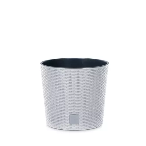 Virágcserép 200 x 190 mm Fehér RATO ROUND Prosperplast