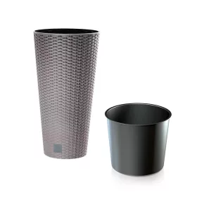 Virágcserép 300 x 572 mm Mokka Rato Tubus Prosperplast