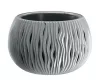 Virágcserép 144 mm Kőszürke BOWL SANDY Prosperplast