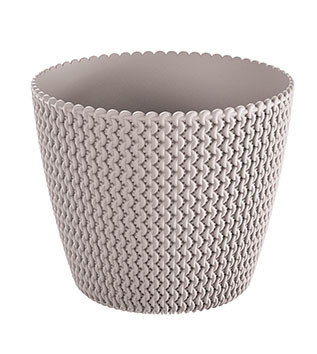 Virágcserép 218 mm Mokka SPLOFY Prosperplast