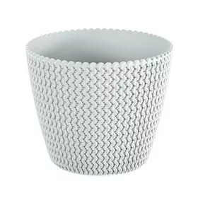 Virágcserép 218 mm Fehér SPLOFY Prosperplast