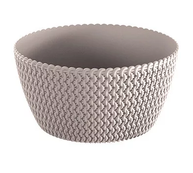 Virágcserép 236 mm Mokka misa SPLOFY Prosperplast