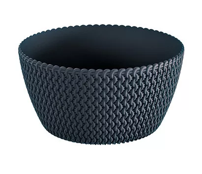 Virágcserép 236 mm Antracit misa SPLOFY Prosperplast