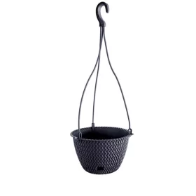   Függőcserép 230x145 mm Splofy Round W antracit Prosperplast