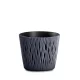 Virágcserép 262 x 222 mm Antracit SANDY ROUND Prosperplast