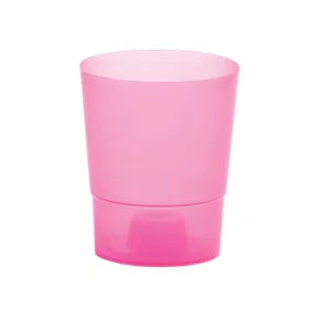 Virágcserép 125x147 mm Átlátszó pink COUBI Prosperplast