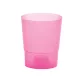 Virágcserép 125x147 mm Átlátszó pink COUBI Prosperplast