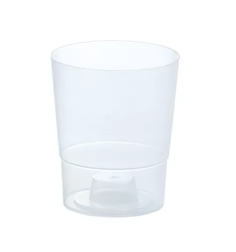 Virágcserép 125x147 mm Átlátszó COUBI Prosperplast