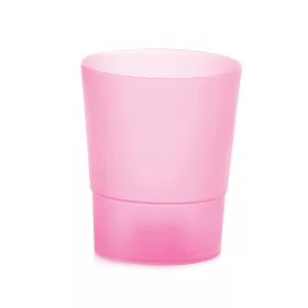   Virágcserép 125x147 mm Átlátszó matt pink COUBI Prosperplast