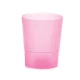 Virágcserép 125x147 mm Átlátszó matt pink COUBI Prosperplast
