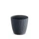 Virágcserép 129 x 120 mm antracit  Sandy P Prosperplast