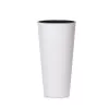 Virágcserép 150 Tubus Slim 2 in 1 150x150x286 mm Fehér Prosperplast